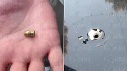 Caz grav în Capitală. Un glonț tras de un polițist în timpul unei urmăriri a perforat plafonul unei mașini. Numai o minune a făcut ca proprietarul să nu fie în mașină în momentul incidentului. I-ar fi trecut glonțul pe la ureche la propriu