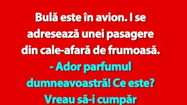 Bancul de marți | Cum să agați în avion - varianta Bulă