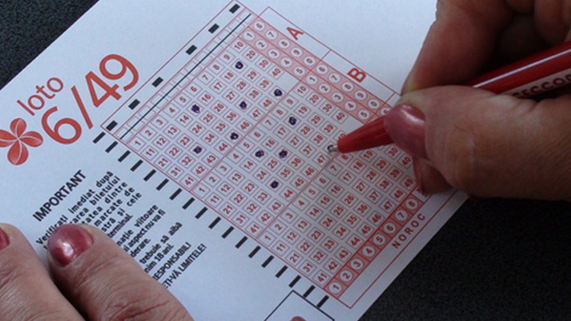 LOTO 6/49. Care sunt numerele castigatoare de duminica! Ce s-a intamplat cu marele premiu