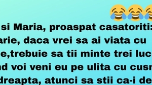 BANC | Ion și Maria, proaspăt căsătoriți