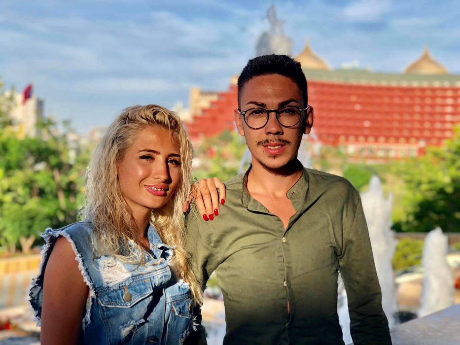 Armin Nicoară și Claudia Puican vor să facă nuntă mare pe stadion / Sursă foto: Facebook
