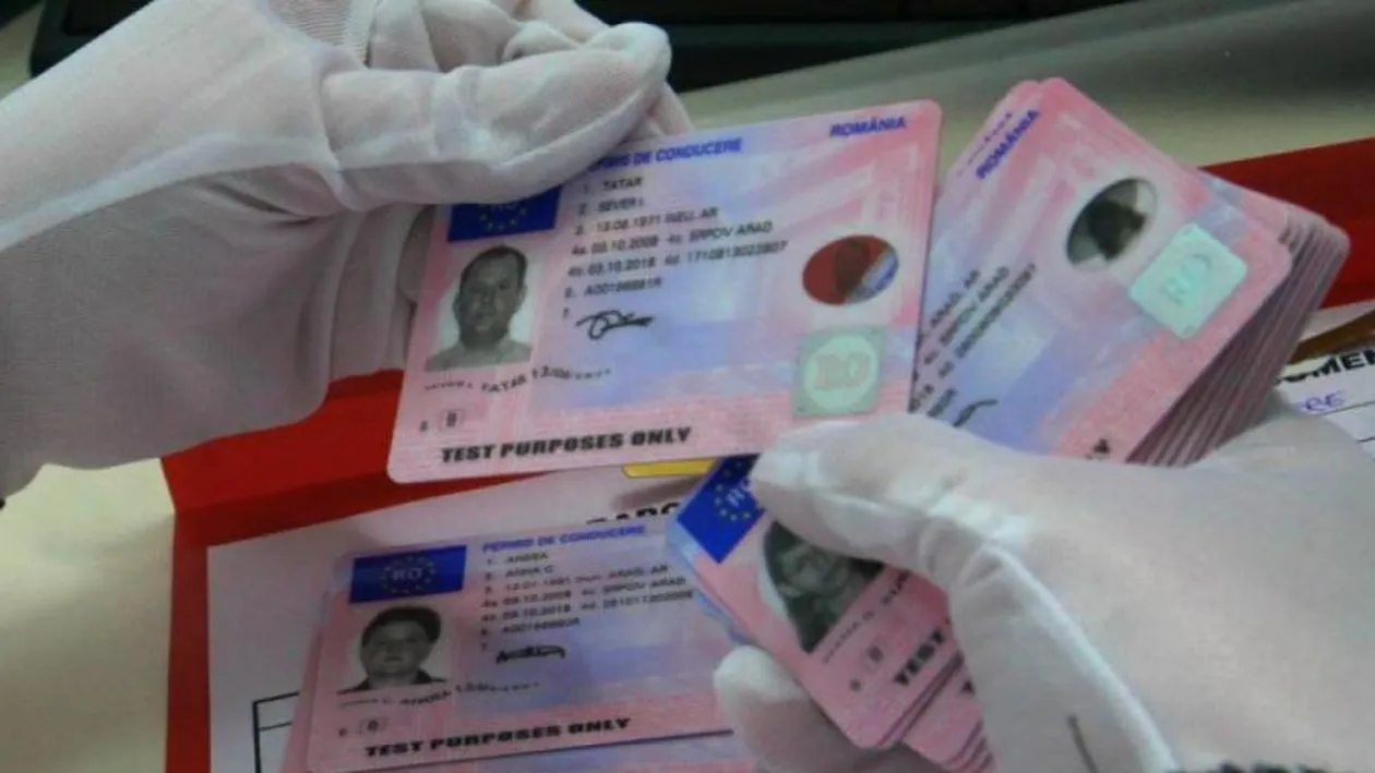 S-a ales cu dosar penal, după ce a fost prins cu un permis de conducere fals