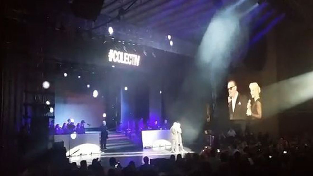 Moment EMOTIONANT pe scena Salii Palatului! Ce au facut Loredana si Cotabita in MEMORIA victimelor de la Colectiv!