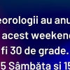 BANCUL ZILEI | Prognoză meteo
