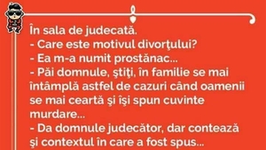 BANCUL ZILEI | "Care este motivul divorțului?"