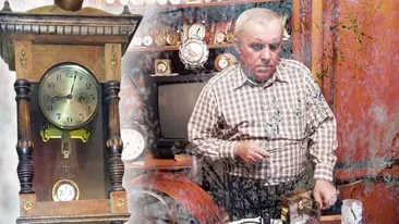 Și-a transformat apartamentul de bloc într-un muzeu al ceasurilor!