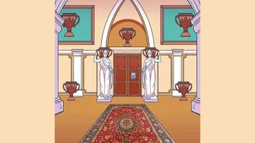 Test IQ exclusiv pentru genii | Găsiți codul secret pentru a deschide ușa, folosindu-vă de indiciile din imagine