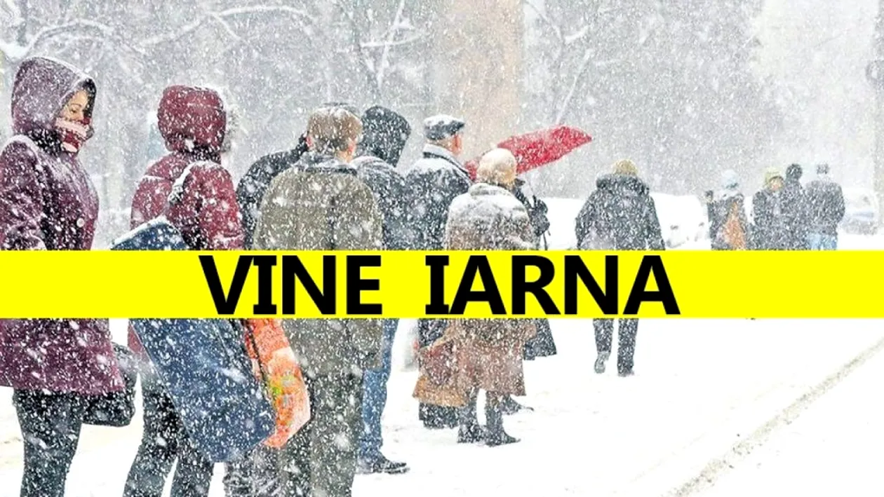 Iarna vine mai devreme în România! Vortexul polar va aduce ninsori abundente