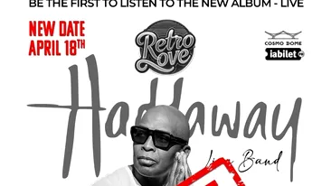 Concertul Haddaway de la București se reprogramează pentru 18 aprilie