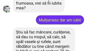 Cea mai tare conversație. „Dumnezeule cât esti de frumoasă, vrei să fii iubita mea?”