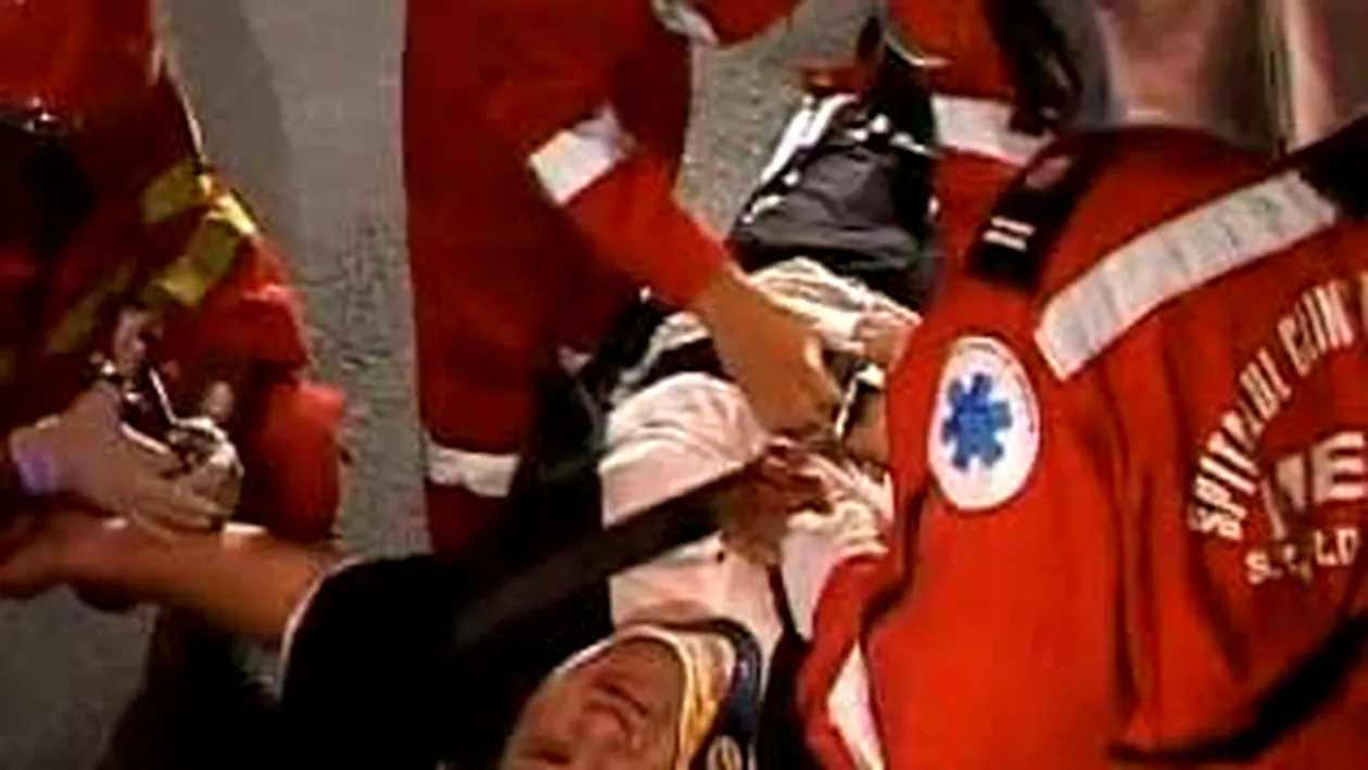 VIDEO Accident spectaculos in Capitala! Un sofer s-a rasucit de trei ori in aer cu masina!