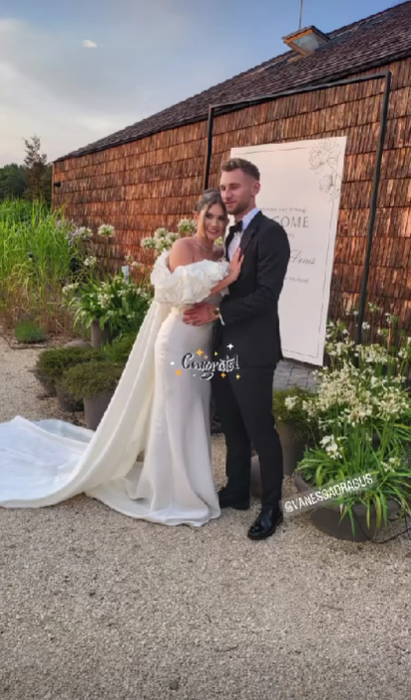 Vanessa și Denis Drăguș au avut o nuntă fabuloasă/ Sursa foto: Instagram
