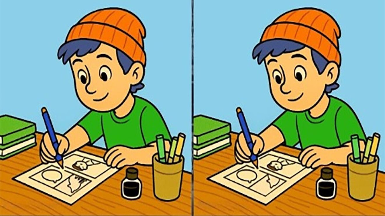 TEST IQ | 3 diferențe în maximum 17 secunde: Le puteți găsi?