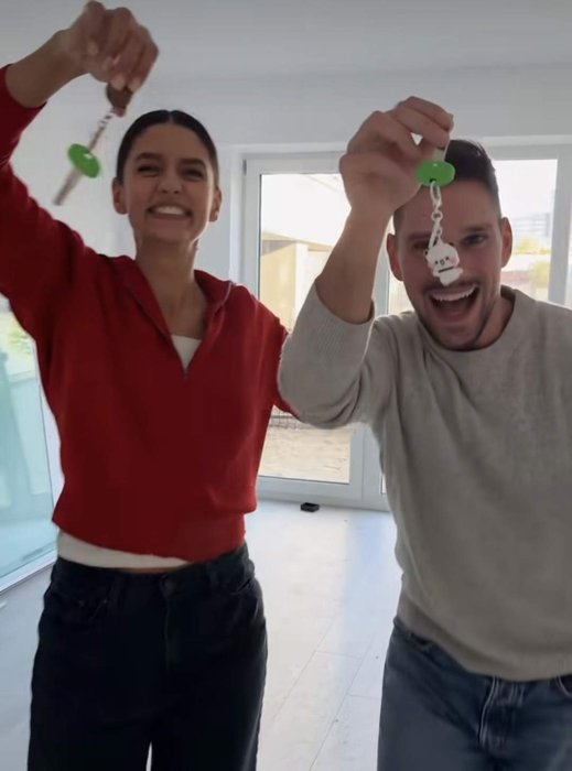 Vlad Gherman și Oana Moșneagu/ sursa foto: captură video Instagram