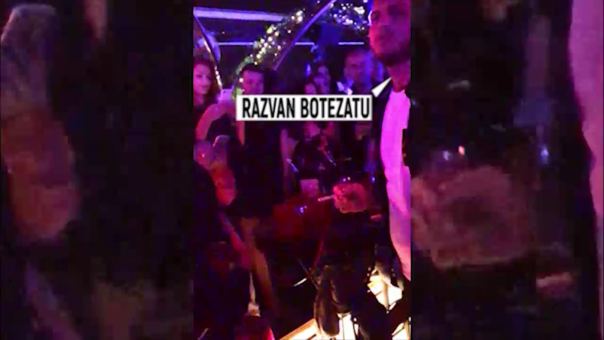 Prezentatorul TV a flirtat o noapte întreagă în Nuba cu colega lui, Raluca Dumitru