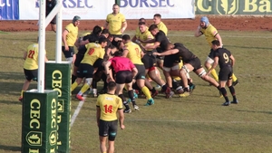„Nemții” prea mici pentru „Stejari” »» Lecție de rugby predată de români!