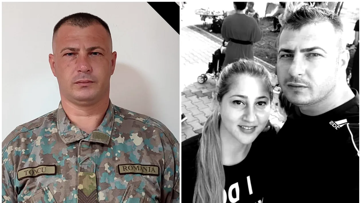Destinul tragic al unui militar român. Ionuț s-a stins din viață la doi ani de la moartea soției lui, Cristina. Doi copii au rămas acum orfani