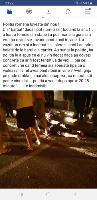 Un bărbat dezbrăcat a încercat să violeze o femeie într-o stație de autobuz în Constanța. Reacția scandaloasă a polițiștilor după ce martorii au sunat la 112