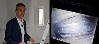 Descoperire macabră în capela cimitirului din Slatina. Anunțul a fost făcut de primarul Mario De Mezzo: „Nu știm ce conțin, putem doar să ne imaginăm – oase umane”