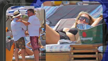 Otniela și „Prințișorul asfaltului”, împreună, dar separați pe plajă la Mamaia. Escapada de pe litoral le-a pus relația la încercare