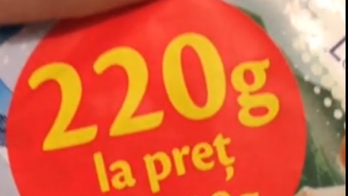 A cumparat branza dintr-un supermarket din Constanta, iar acasa a cantarit produsul! A avut un soc: "Cantarul arata..."