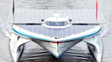 Cea mai mare nava cu propulsie solara din lume se promoveaza facand inconjurul lumii!