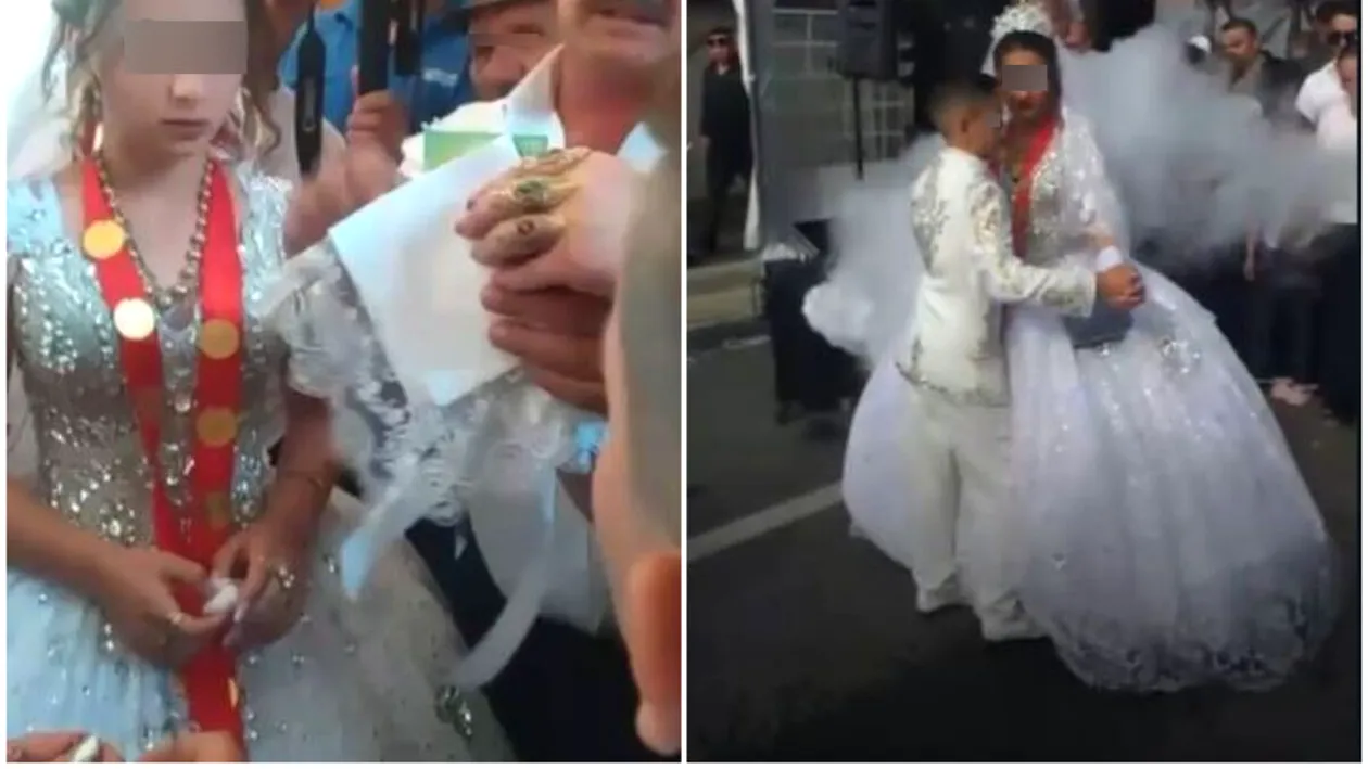 După episodul „nuntașii în TIR” de săptămâna trecută, o altă nuntă cu minori a avut loc la Strehaia