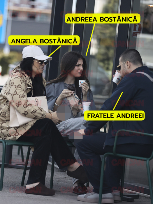 Andreea Bostănică și familia fac strategia contra lui Abush