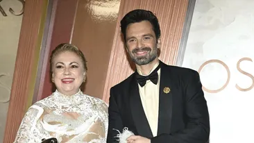Ținuta purtată de mama lui Sebastian Stan la premiile Oscar 2025. Georgeta a atras toate privirile!