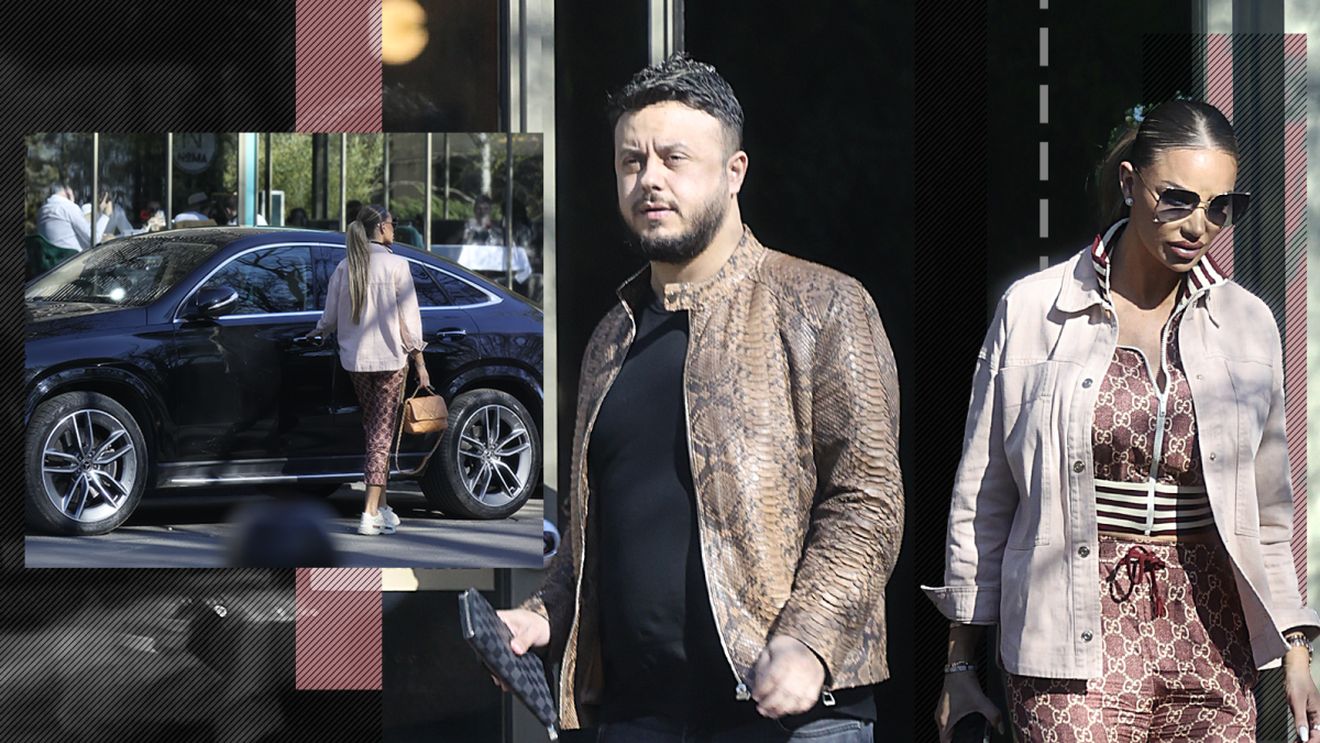 CANCAN.RO are imaginile! Au venit împreună, au plecat separat! Gabi Bădălău a ieșit val-vârtej, iar Bianca...