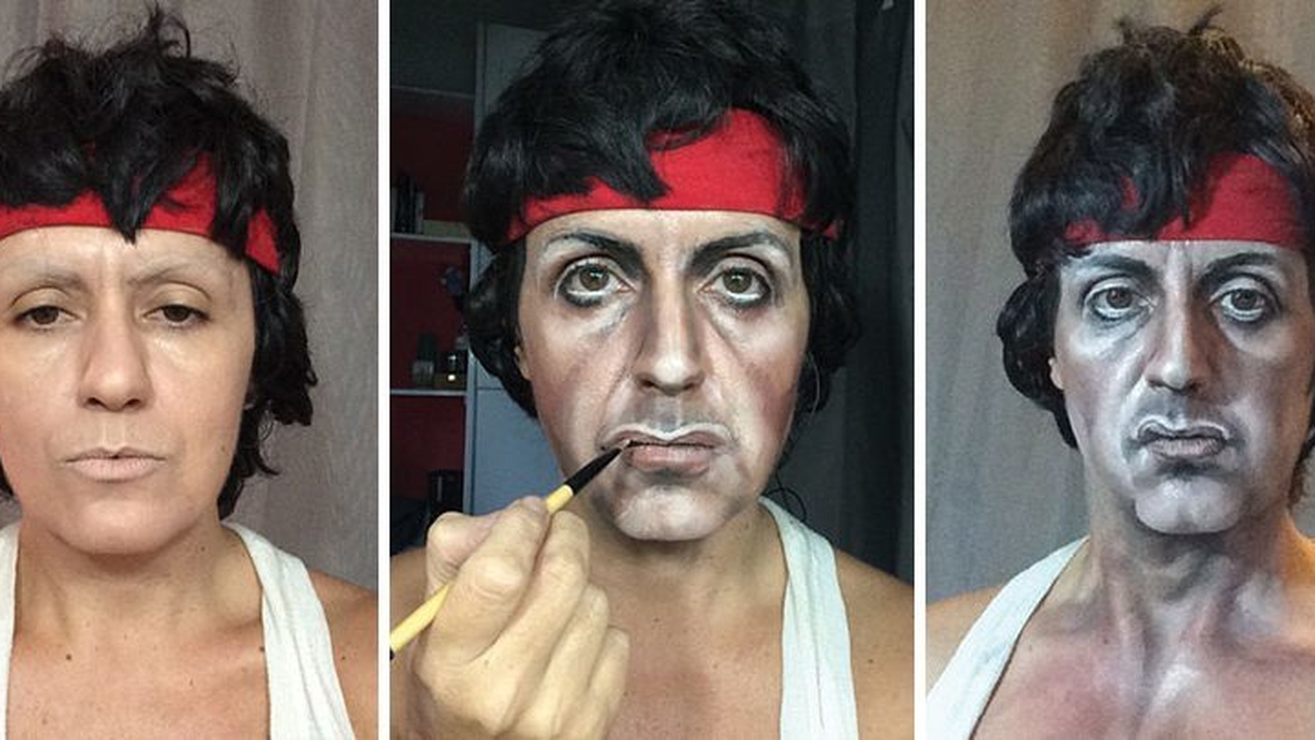 Această femeie se poate transforma în orice vedetă îşi doreşte! Asemănările sunt uluitoare!