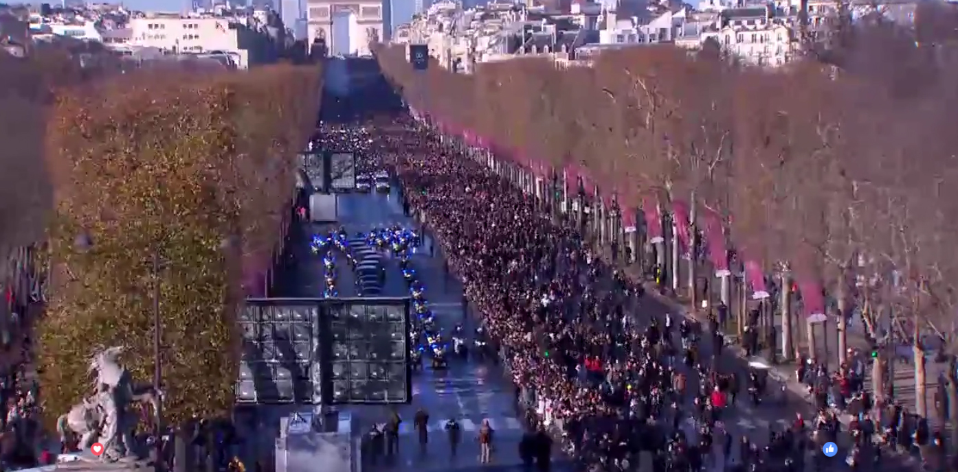 Funeralii impresionante pentru Johnny Hallyday! Sute de mii de oameni, pe Champs Elysee!