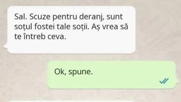 BANC | Scuze pentru deranj, sunt soțul fostei tale soții