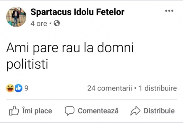Spartacus și-a cerut și scuze, când era deja prea târziu