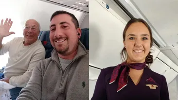 Acest bărbat a rezervat 6 curse diferite de avion, pentru a-și petrece Crăciunul cu fiica lui stewardesă