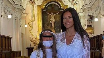 Emoții mari! Fiica Antoniei a participat la prima comuniune. Ce semnifică această eveniment catolic
