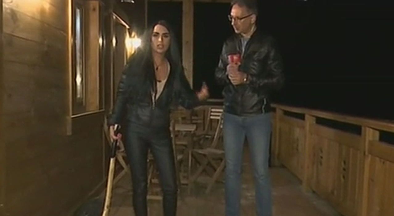 Imagini senzaţionale cu Daniela Crudu! A intrat în direct cu Capatos şi… Nimeni nu se aştepta la asta!