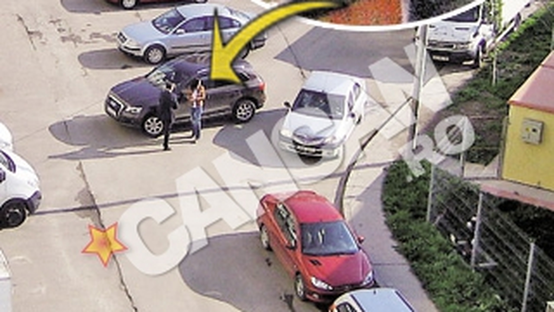 Ministrul de Interne Gabriel Berca , "filat" non-stop la Bacau. Pazit si in parcarea de la bloc