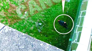 A scapat cu viata din ghearele ursului