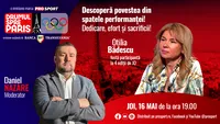 Otilia Bădescu, invitata emisiunii ,,Drumul spre Paris’’ de joi, 16 mai, de la ora 19:00