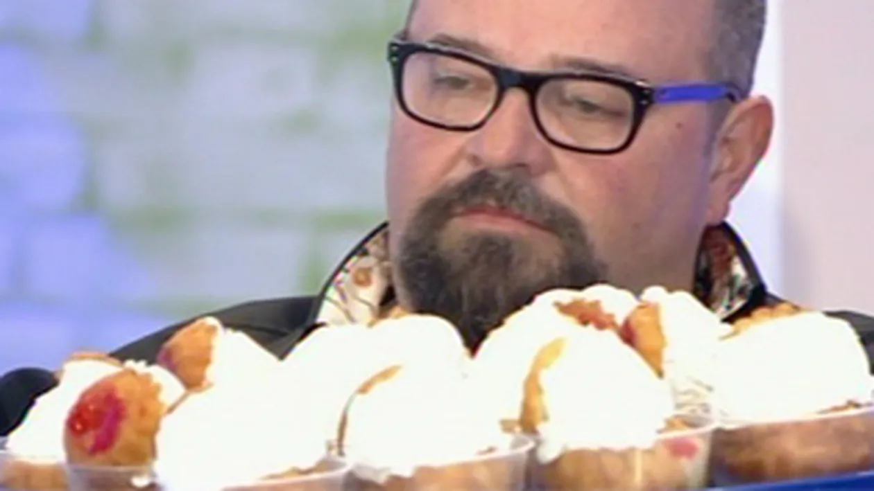 Maruta a vrut sa-l duca in ispita pe Piedone cu un platou de savarine