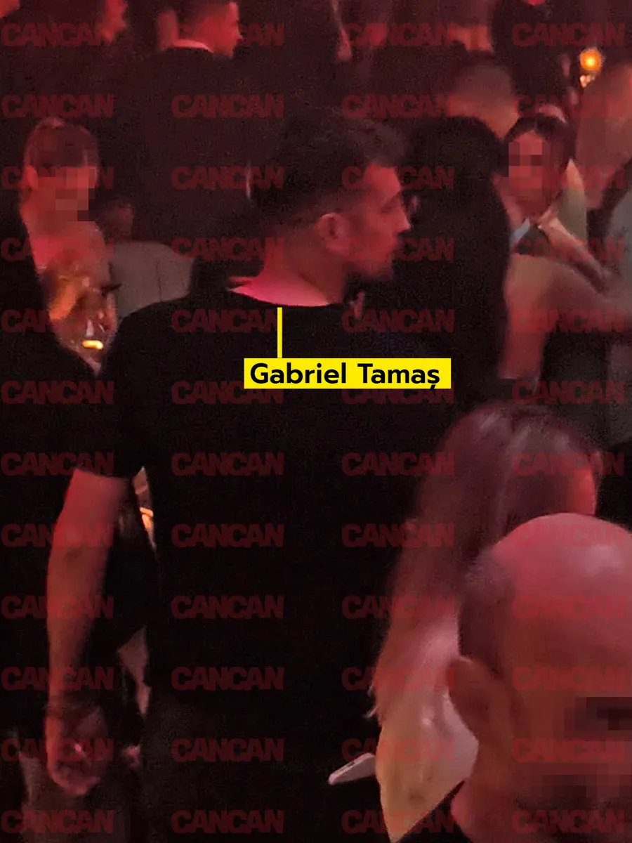 Gabi Tamas a ieșit in club cu prietenii