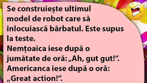 BANCUL ZILEI | Se construiește ultimul model de robot, care să înlocuiască bărbatul