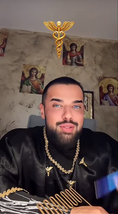 Ozan a devenit „maestrul guru” al TikTok-ului/ sursă foto: captură video
