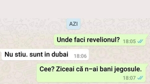 Bancul de weekend | "Unde faci Revelionul?"