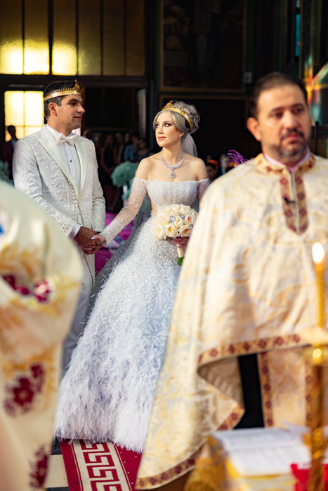Imagini colosale de la nunta fiicei lui Ioan Niculae, Adina, cu Ovidiu Toma