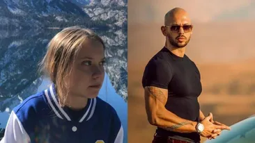 Discuție virală între Andrew Tate și Greta Thunberg. Activista l-a făcut praf pe fostul ”cumnat” al Biancăi Drăgușanu