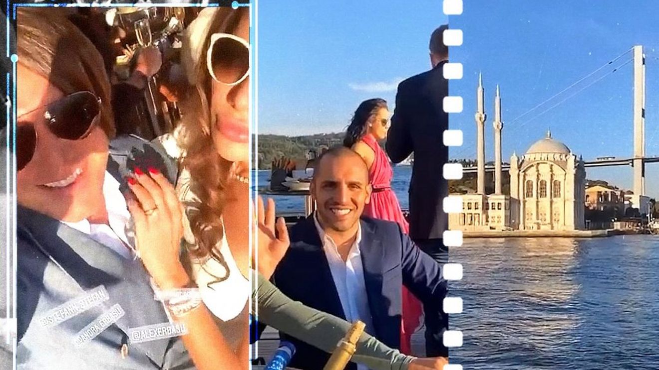 Primele imagini de la nunta anului! Syda și Sheila își răsfață invitații pe malul Bosforului