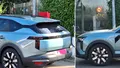 Dacia Striker, surprinsă din nou în trafic. Noul model a fost fotografiat chiar într-o stație GPL