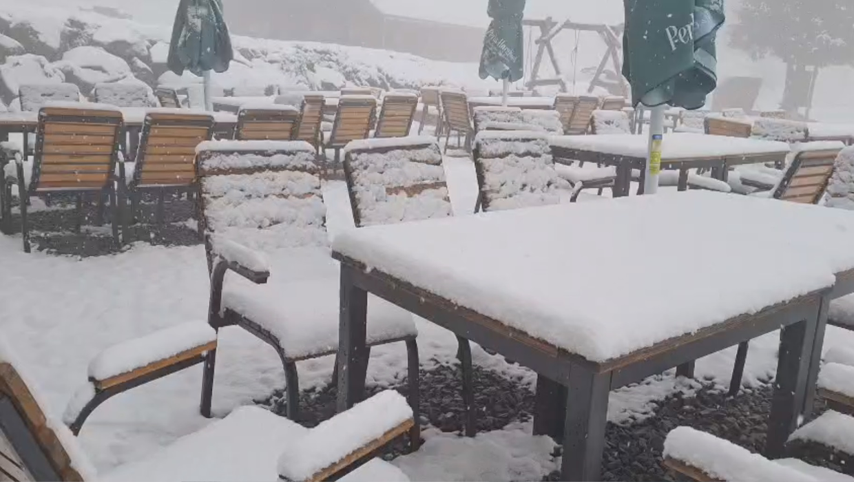 Harghita, Mădăraș. Sursă: Facebook Meteoplus
